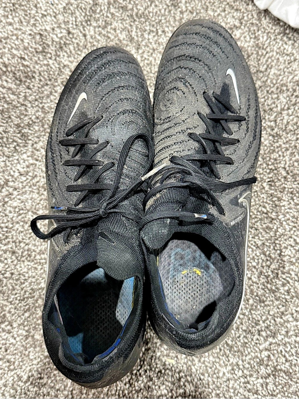 Nike Tiempo Legend 10 Elite FG Black Athletic Shoes